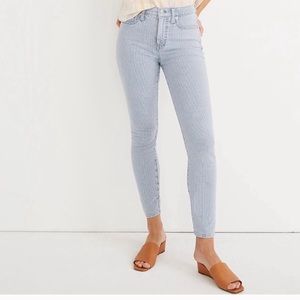 Madewell 10” High-Rise Skinny Crop Jeans